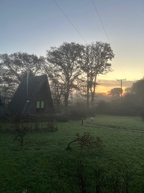 Winter Sunrise at Tiny Homes Holidays